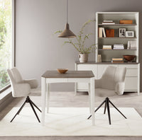 Bergen Grey Washed Oak & Soft Grey 2-4 Extension Table