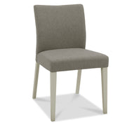 Bergen Grey Washed Upholstered Chair - Titanium Fabric