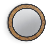 Ellipse Rustic Wall Mirror