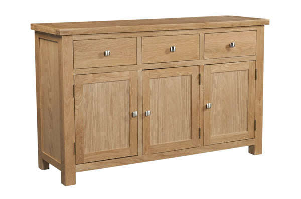 Dorset Oak 3 Door Sideboard