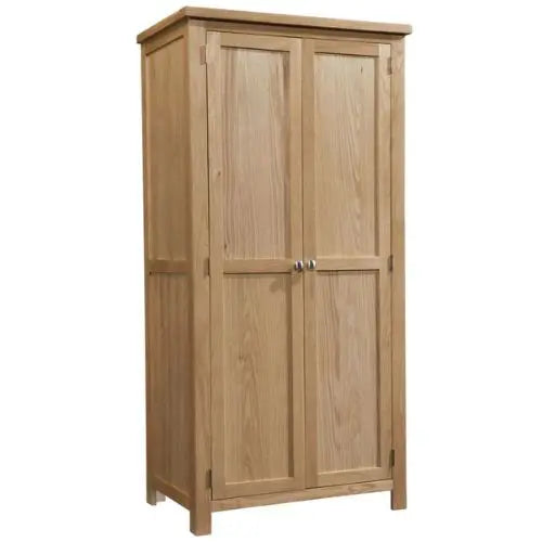 Dorset Oak Double Wardrobe